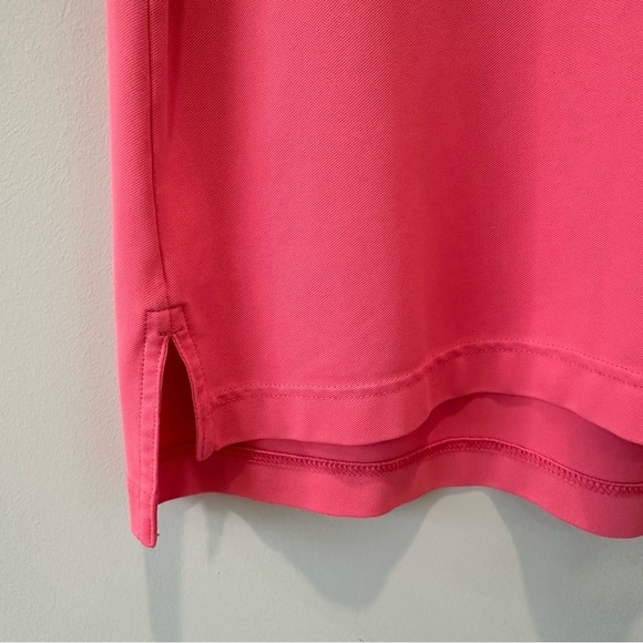 Peter Millar Pink Mens Golf Polo Hawaiian Shirt Floral Tiki Summer Comfort Small - Picture 4 of 9